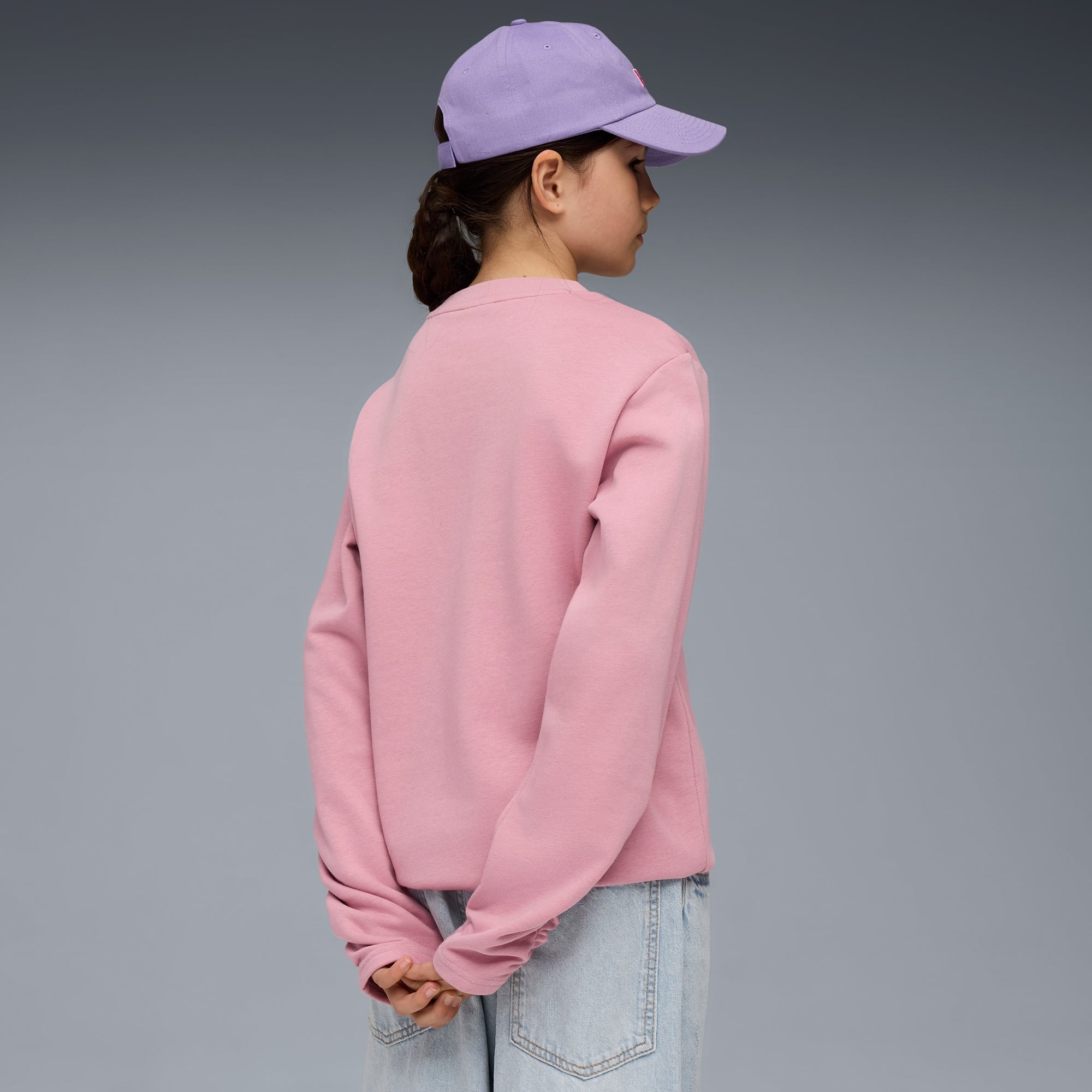 Puma Bowtique Crew Çocuk Pembe Sweatshirt