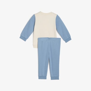  Puma Minicats Little Runners Çocuk Krem Eşofman Takımı