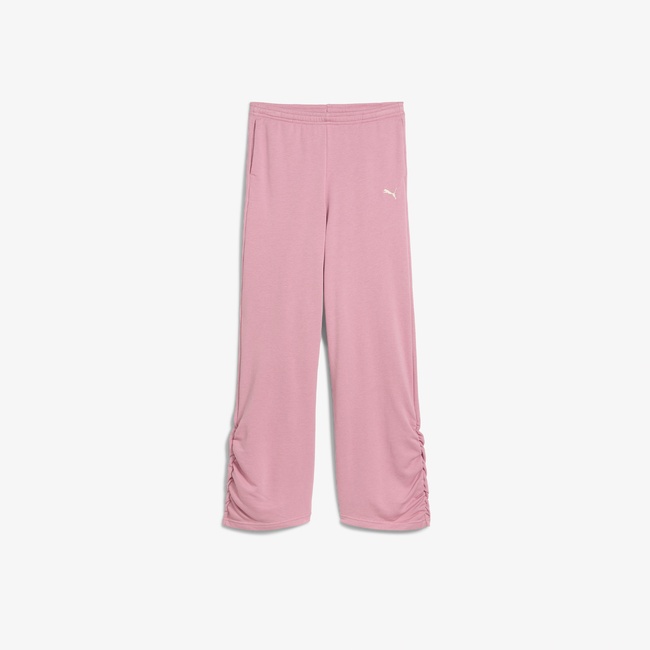  Puma Bowtique Crew Çocuk Pembe Eşofman Altı