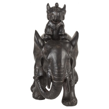  YAVRULU FİL BİBLO 28CM