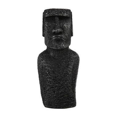  MOAI STATUE GRİ BİBLO 12X18X44CM
