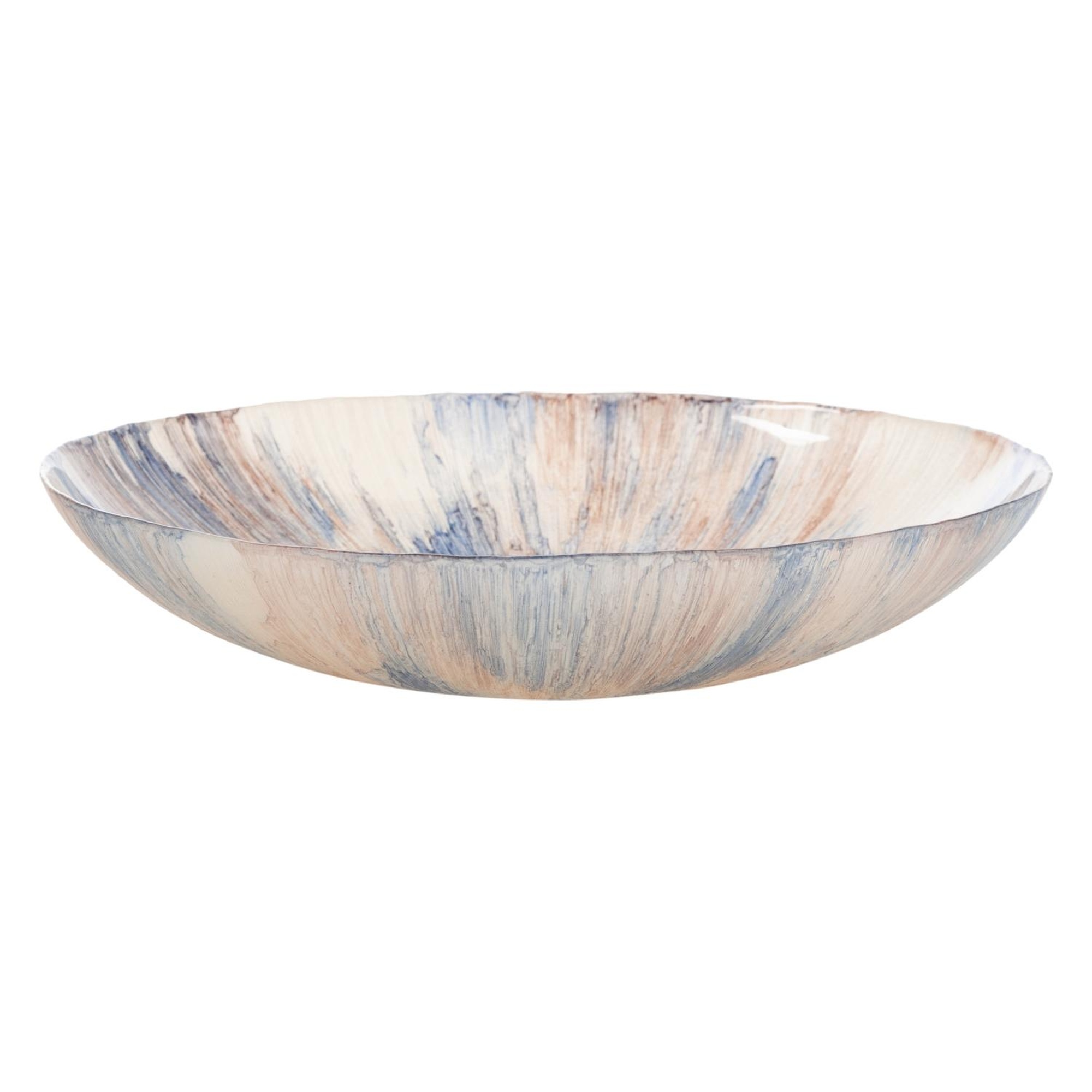 COLBY BLUE DEKORATİF KASE 40CM