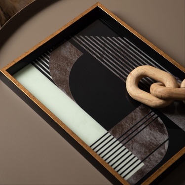  TERRA DEKORATİF TEPSİ 31X42 CM