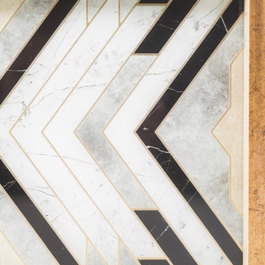  LINE DEKORATİF TEPSİ 25X40CM GOLD