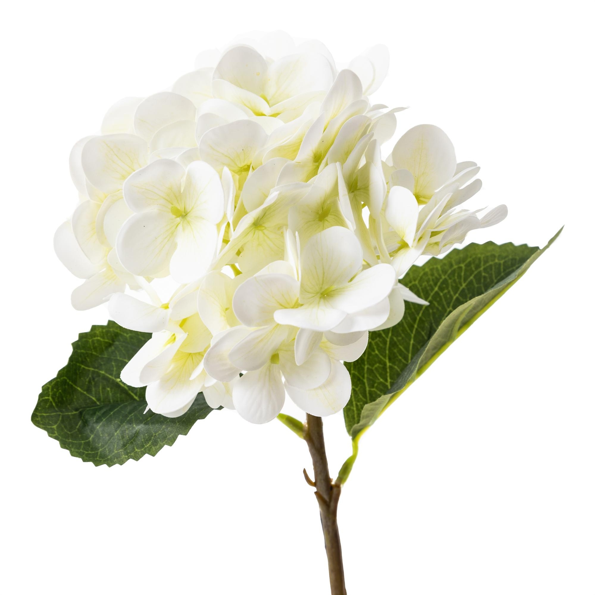 SINGLE ORTANCA ÇİÇEK BEYAZ 42CM