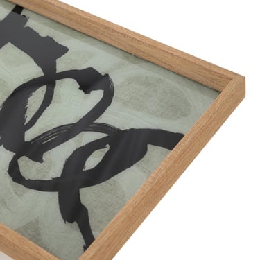  LOOP DEKORATİF TEPSİ NATURAL 31X42CM