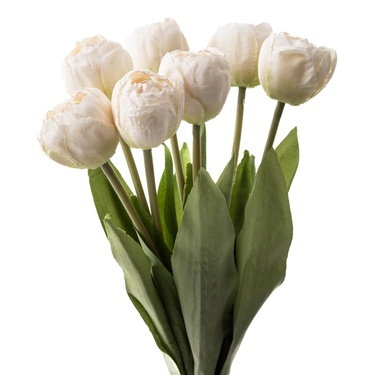  LALE DEMETİ BEYAZ 40CM