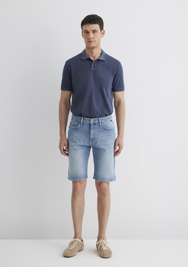  Mavi Brian Street Açık Mavi Jean Şort 0418481309