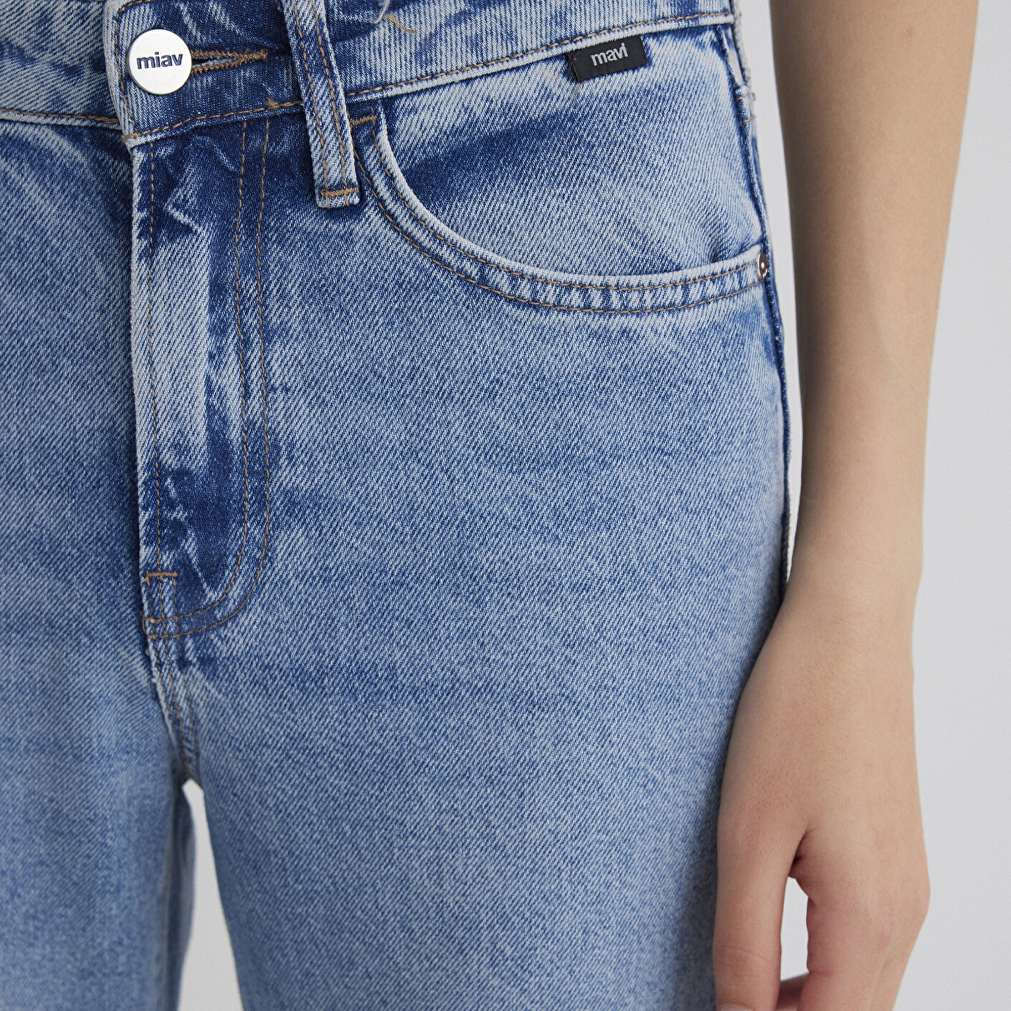 Mavi Miav 90lar İndigo Mavisi Jean Pantolon 1010299-83039