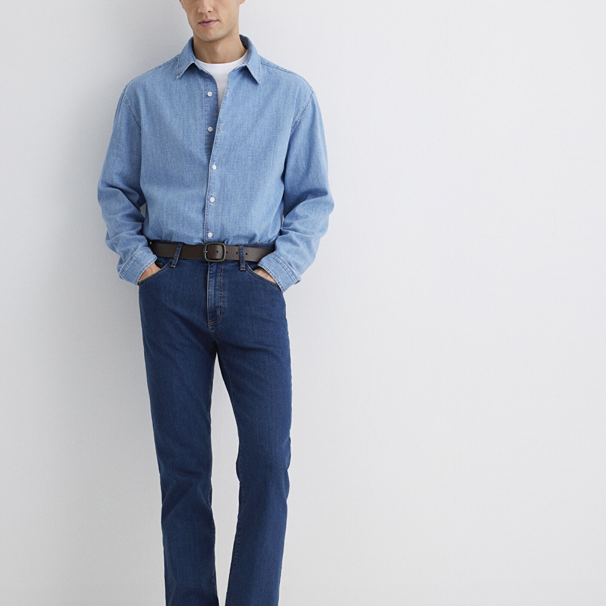 Mavi 177 Casual Koyu Mavi Comfort Jean Pantolon 0017732662