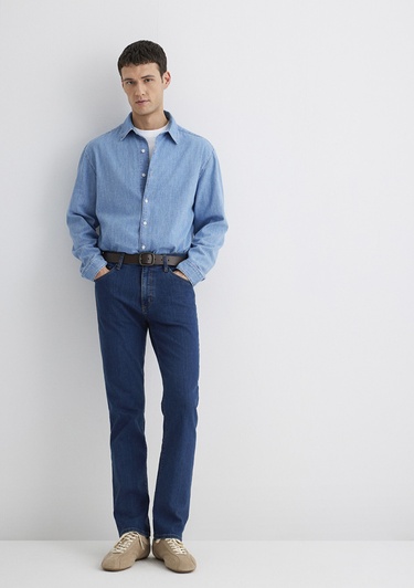  Mavi 177 Casual Koyu Mavi Comfort Jean Pantolon 0017732662