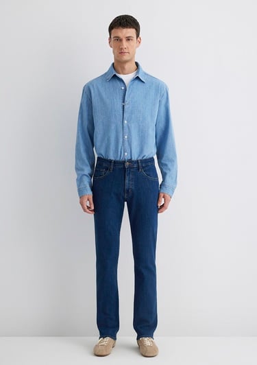  Mavi 177 Casual Koyu Mavi Comfort Jean Pantolon 0017732662