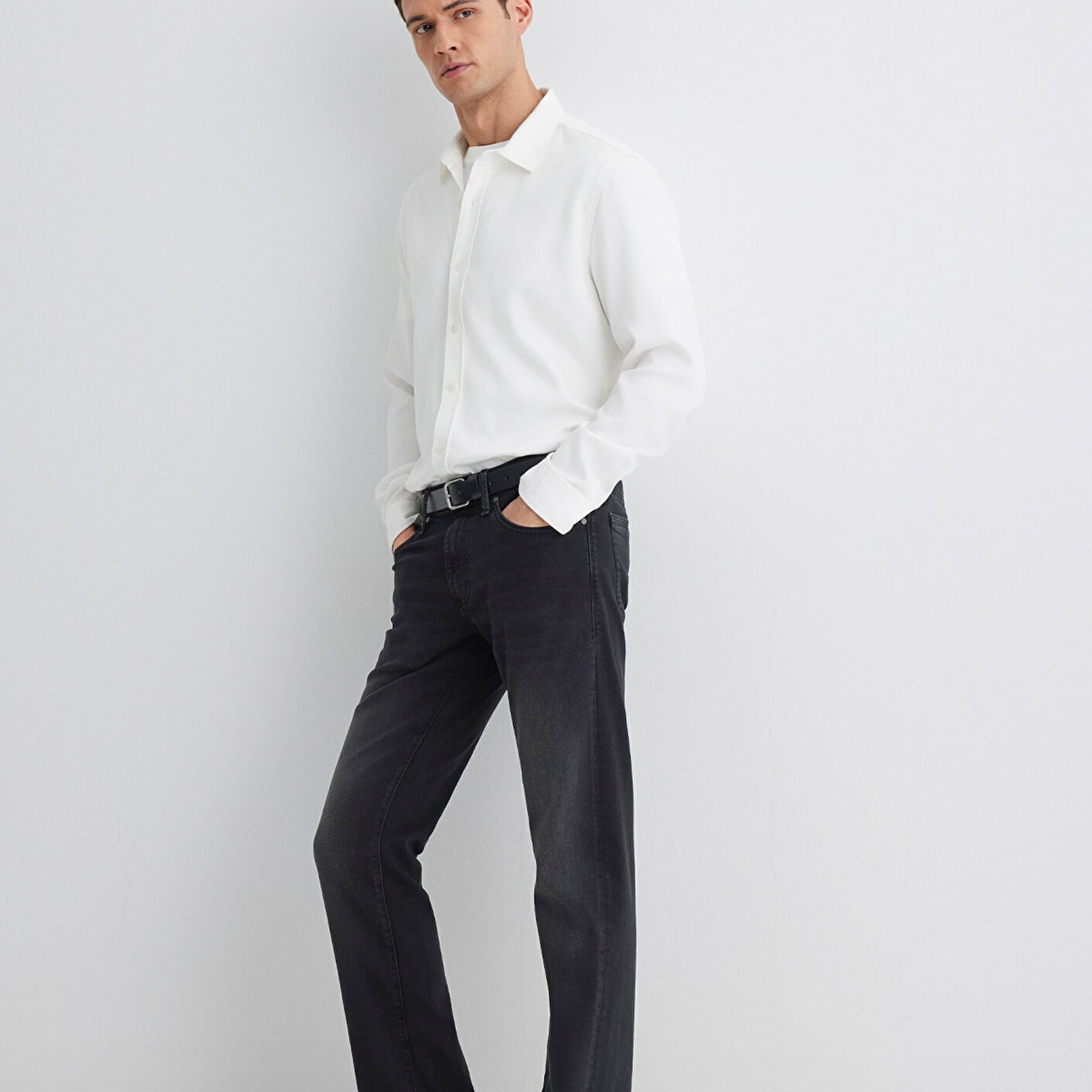 Mavi Hunter Mavi Premium Koyu Gri Jean Pantolon 0020218775