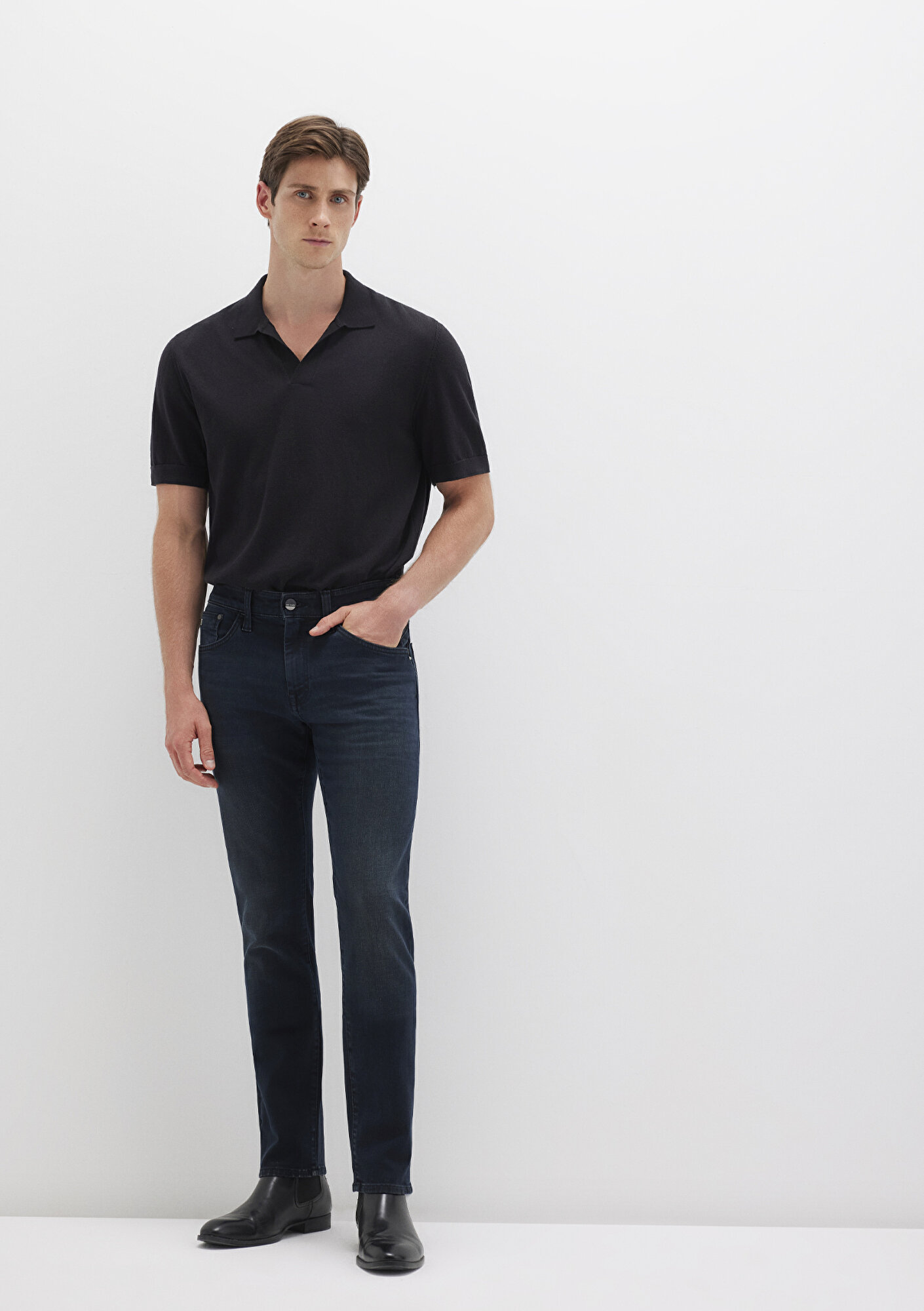  Mavi Jake Mavi Black Puslu Gece Mavisi Jean Pantolon 0042227245