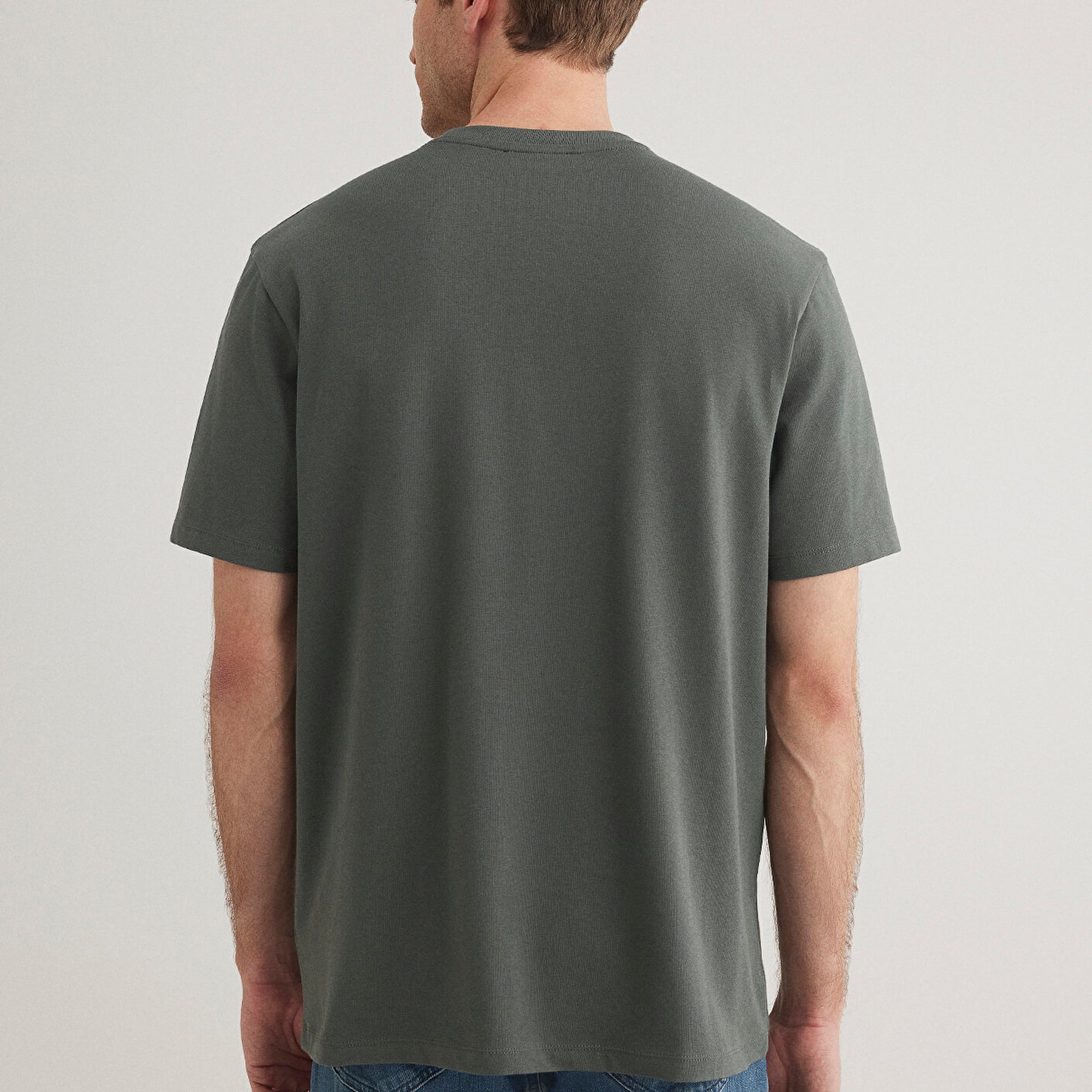 Mavi Stretch Yeşil Basic Tişört Regular Fit / Normal Kesim 0610252-71598