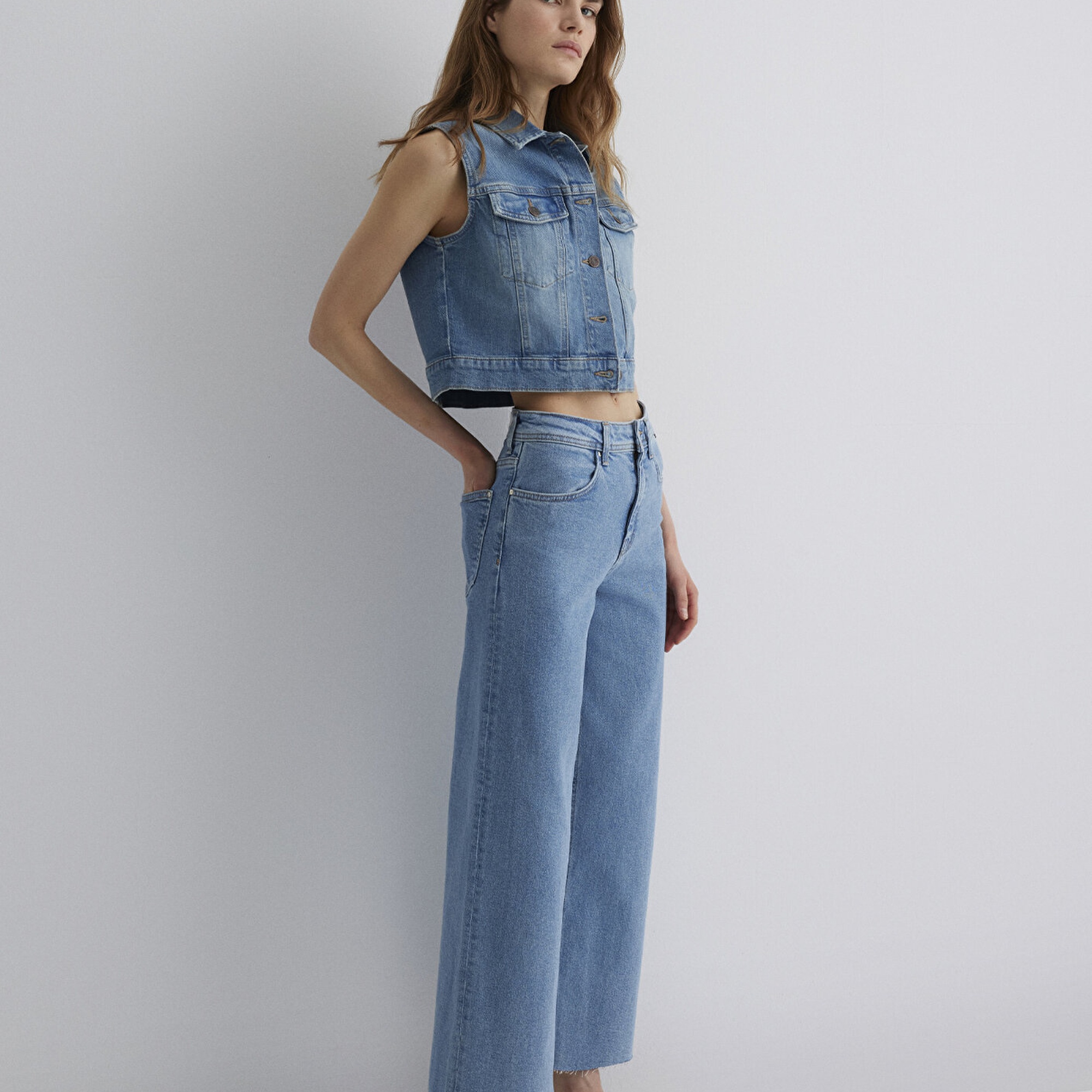 Mavi Paloma M Girly Açık Mavi Jean Pantolon 1010114-83078