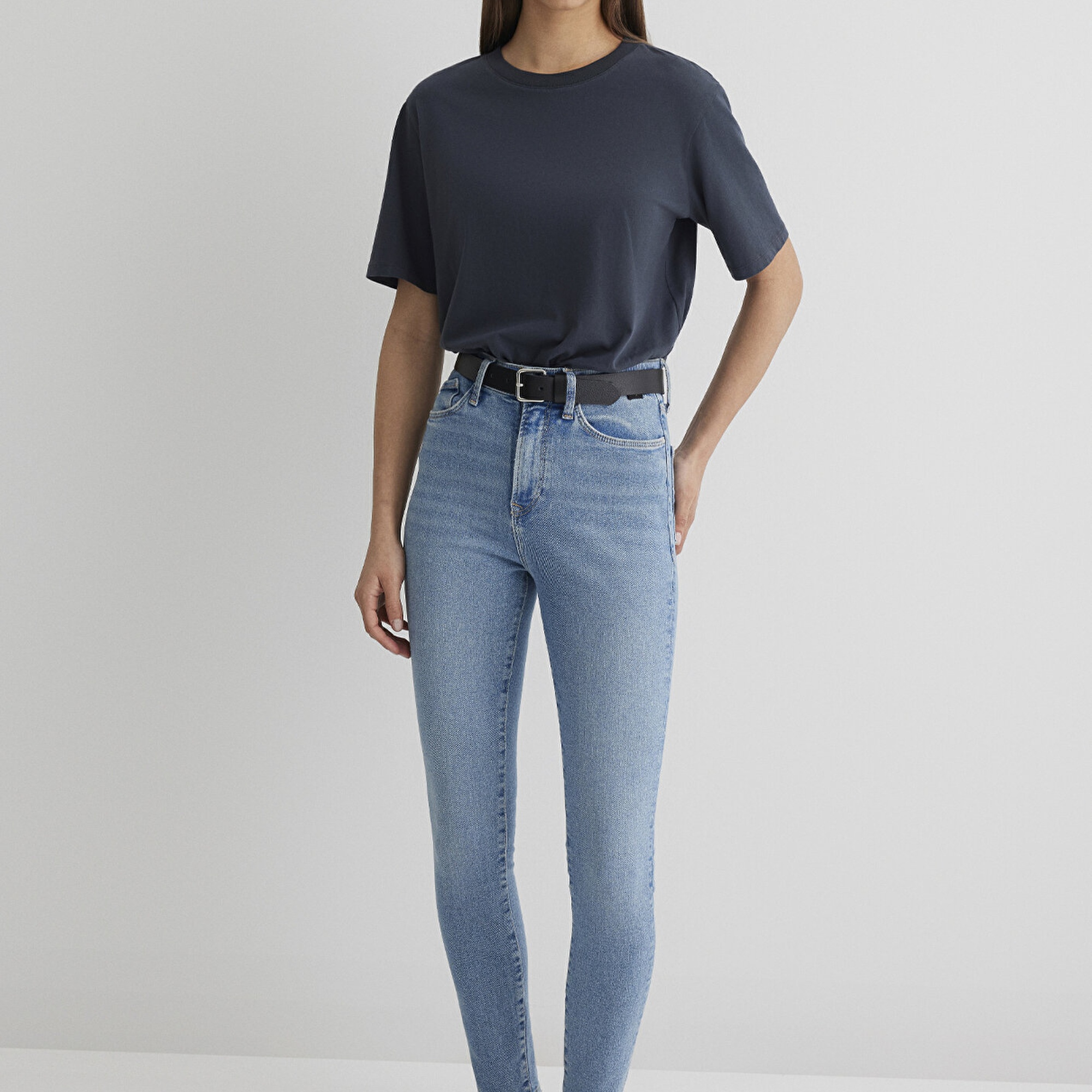 Mavi Serenay Gold Shape Puslu Indigo Mavisi Jean Pantolon 100980-80533