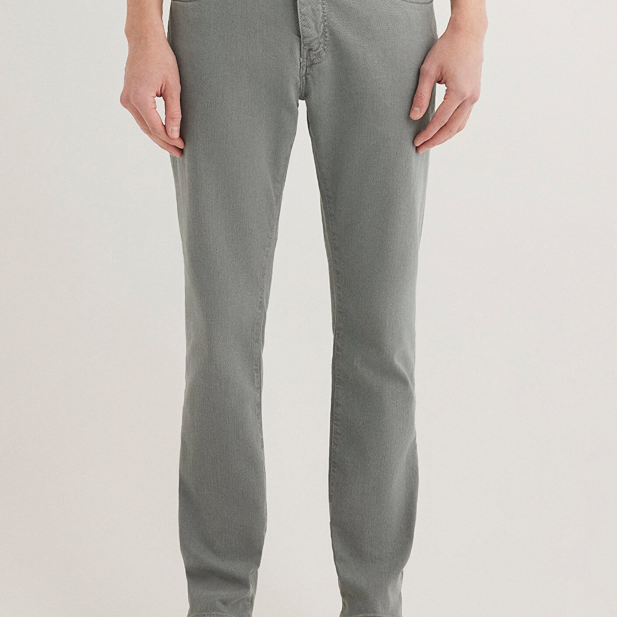 Mavi Marcus Gölge Gri Comfort Gabardin Pantolon 0035180922