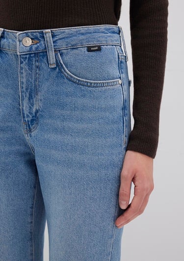  Mavi Bliss Real Blue Gölgeli Indigo Mavisi Jean Pantolon 101437-80890