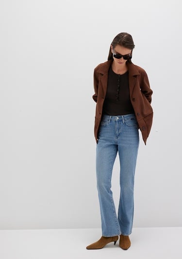  Mavi Bliss Real Blue Gölgeli Indigo Mavisi Jean Pantolon 101437-80890