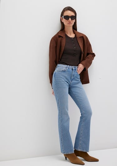  Mavi Bliss Real Blue Gölgeli Indigo Mavisi Jean Pantolon 101437-80890