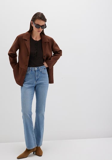  Mavi Bliss Real Blue Gölgeli Indigo Mavisi Jean Pantolon 101437-80890