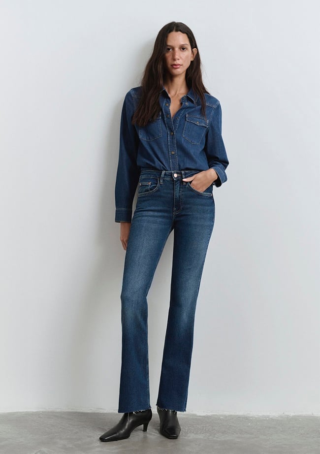  Mavi Maria Gold Denim Koyu Mavi Jean Pantolon 101225-80680