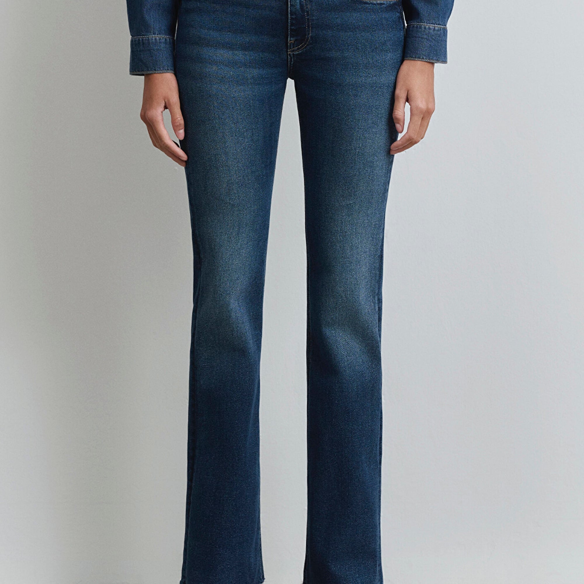 Mavi Maria Gold Denim Koyu Mavi Jean Pantolon 101225-80680