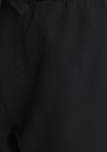  Mavi Beli Lastikli Siyah Jogger Pantolon 000169-34314