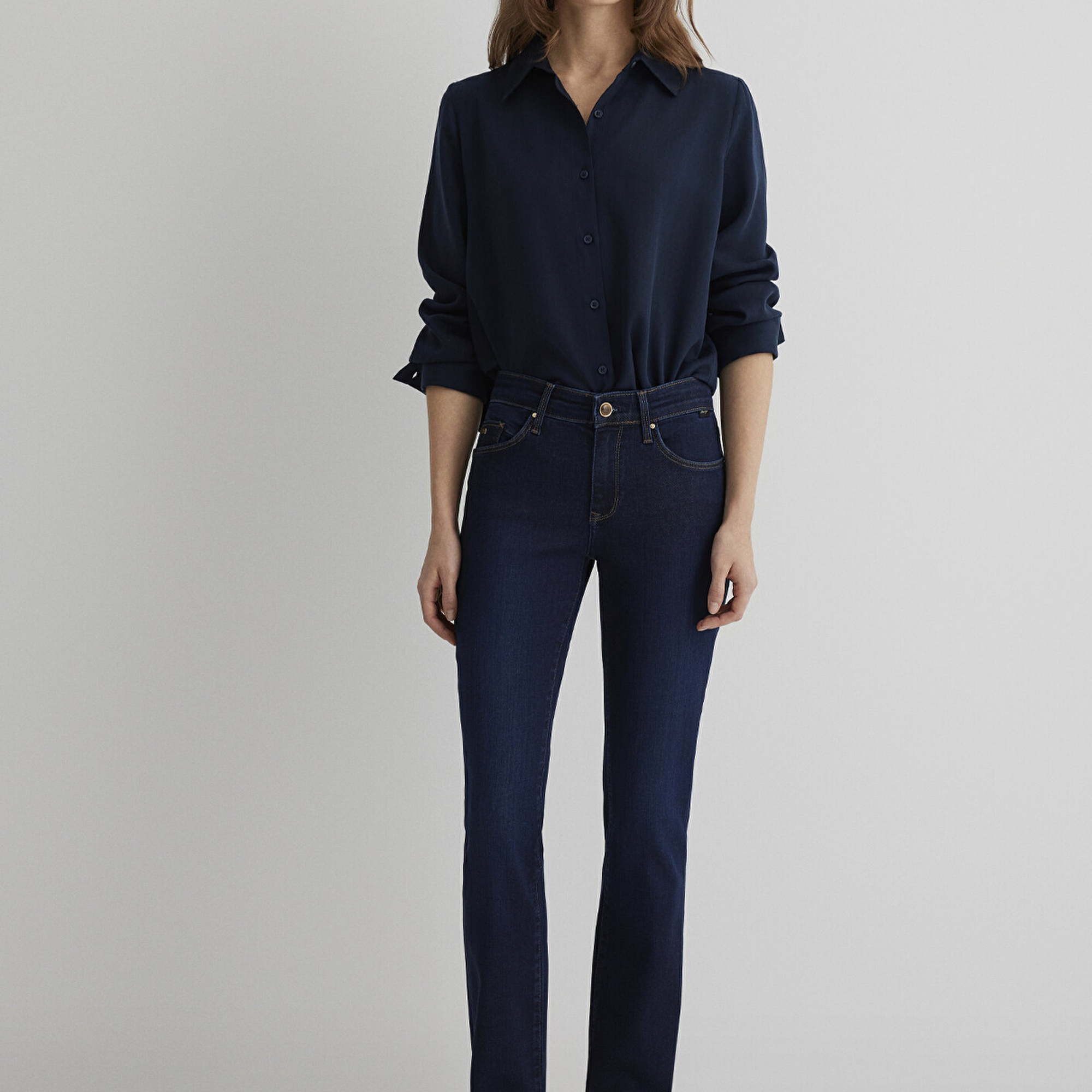 Mavi Mona Gold Klasik İndigo Mavisi Jean Pantolon 1049733699