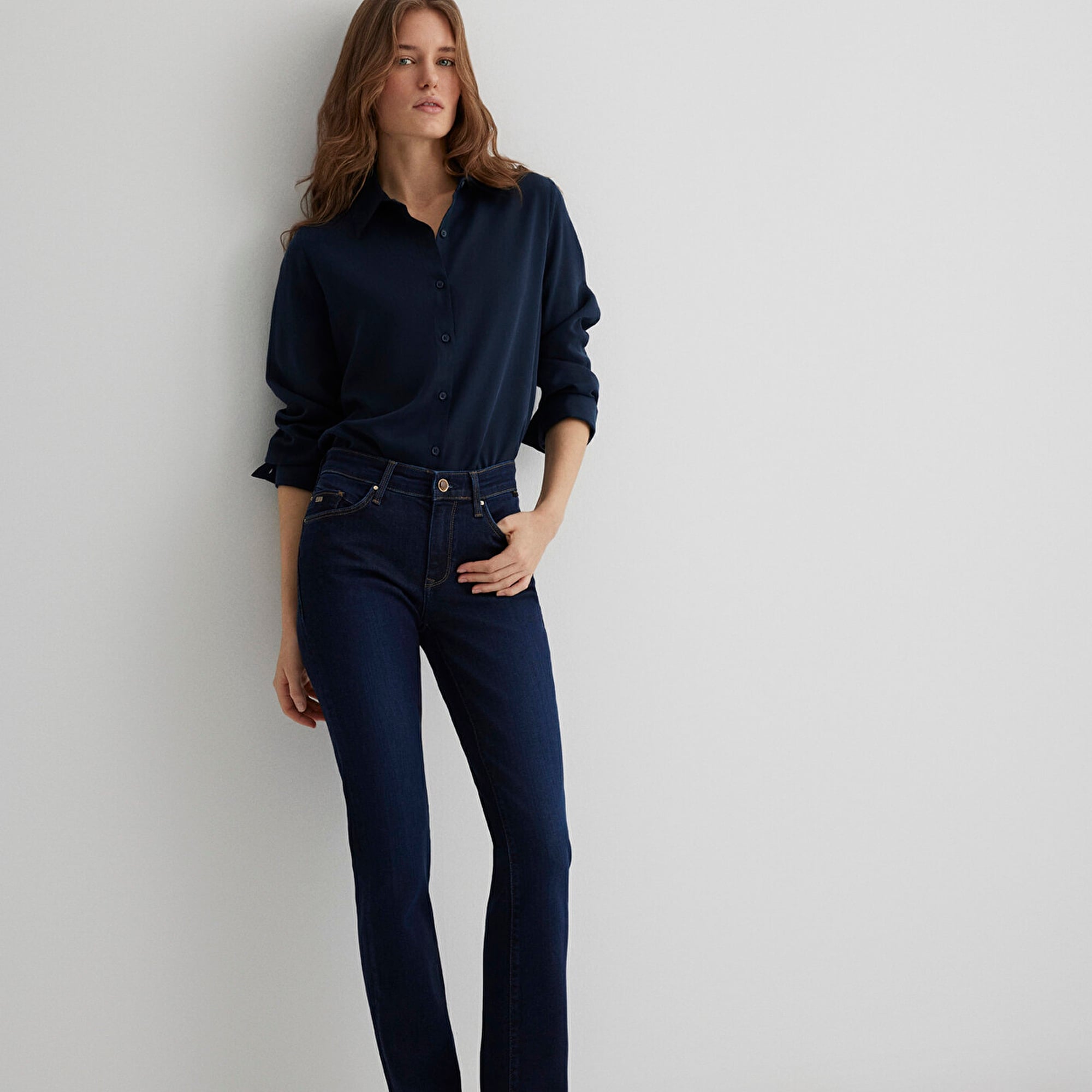 Mavi Mona Gold Klasik İndigo Mavisi Jean Pantolon 1049733699