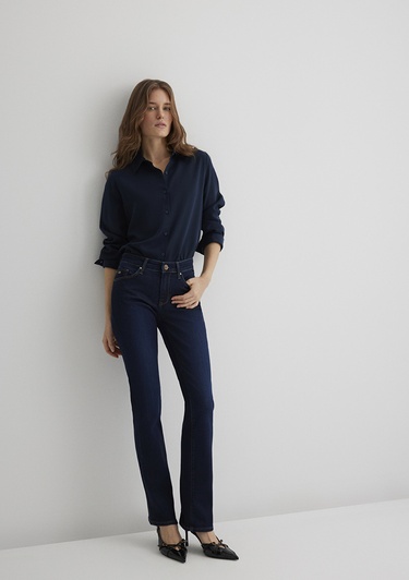  Mavi Mona Gold Klasik İndigo Mavisi Jean Pantolon 1049733699