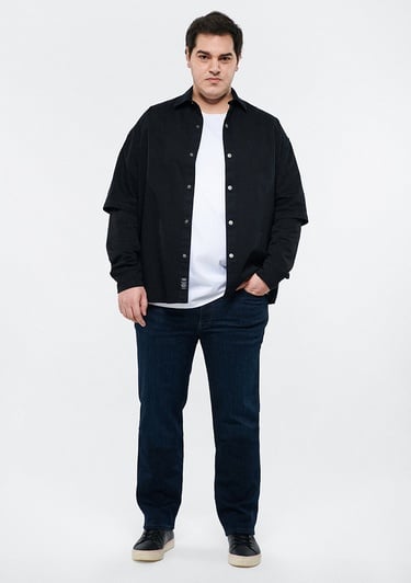  Mavi Hasan Mavi Black Mürekkep Mavi Jean Pantolon 0006633656