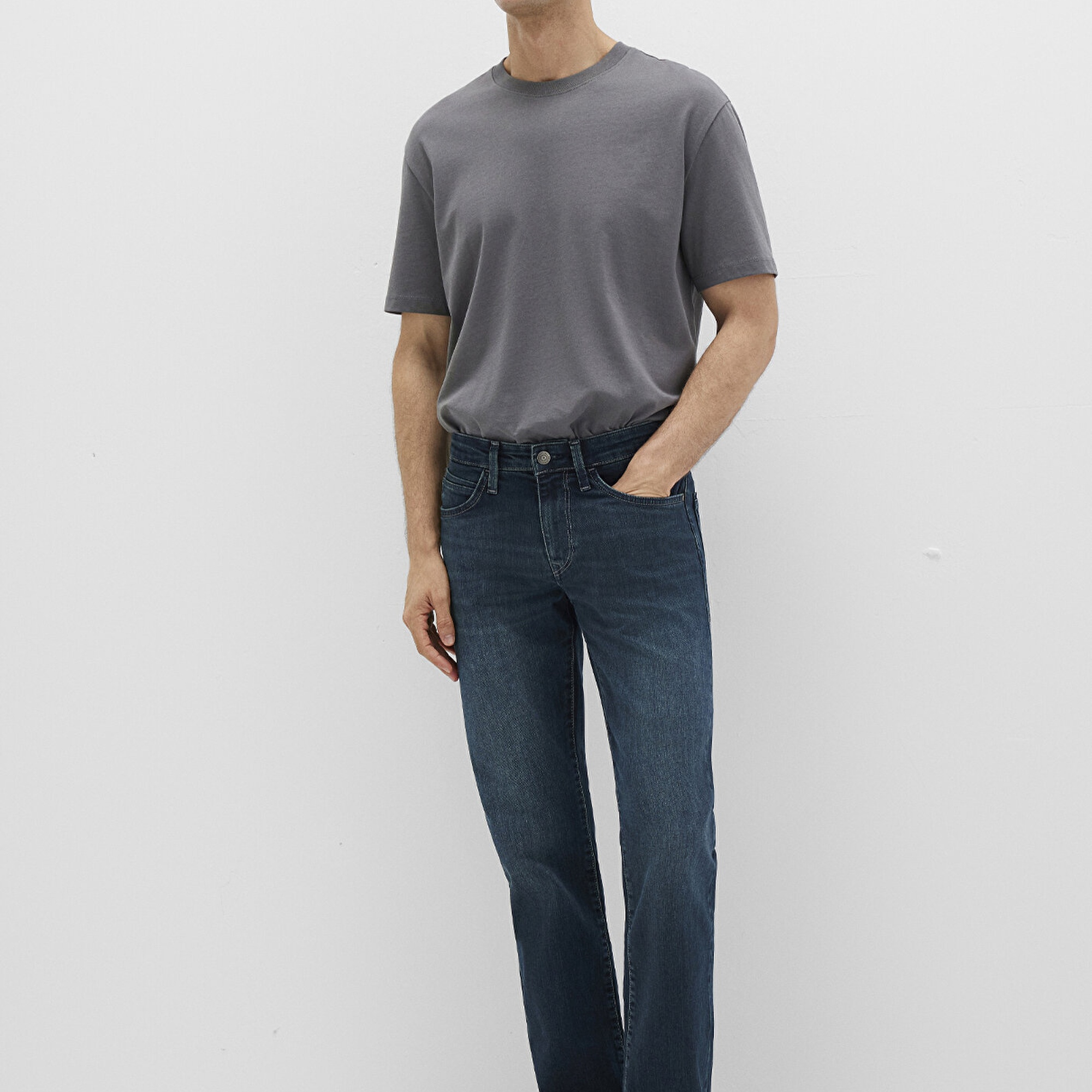 Mavi Hunter Mavi Premium Koyu Mavi Jean Pantolon 0020231266