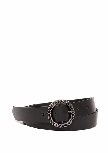  Mavi Siyah Suni Deri Kemer 1910750-900