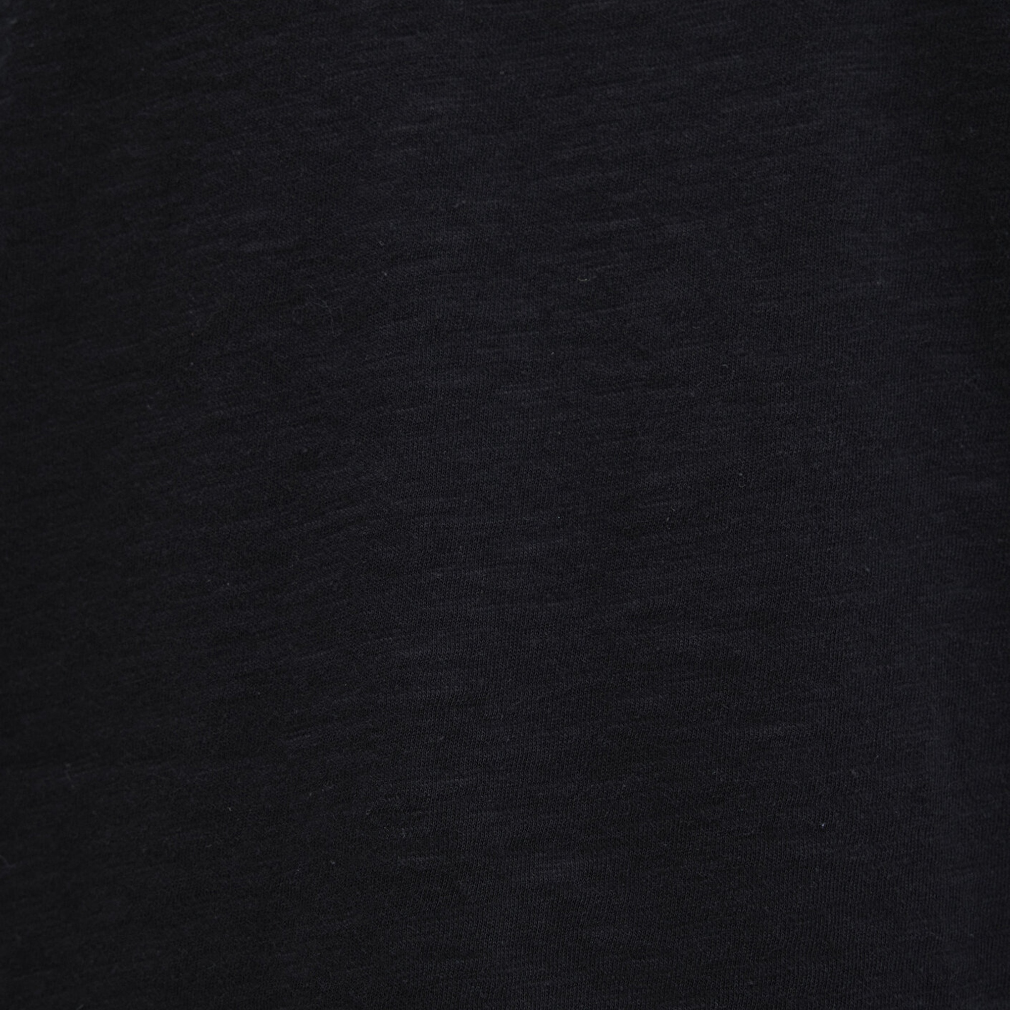 Mavi V Yaka Siyah Basic Tişört Loose Fit / Bol Rahat Kesim 1600961-900