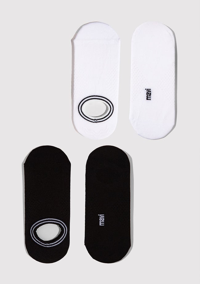  Mavi 2li Babet Çorabı 198491-900