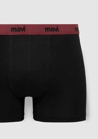  Mavi Siyah Basic Boxer 091699-900