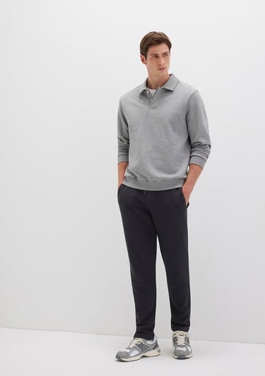  Mavi Siyah Basic Eşofman Altı 065177-900