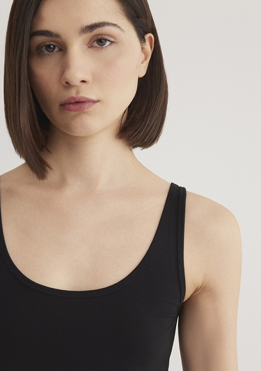  Mavi Siyah Basic Stretch Atlet Fitted / Vücuda Oturan Kesim 164156-900