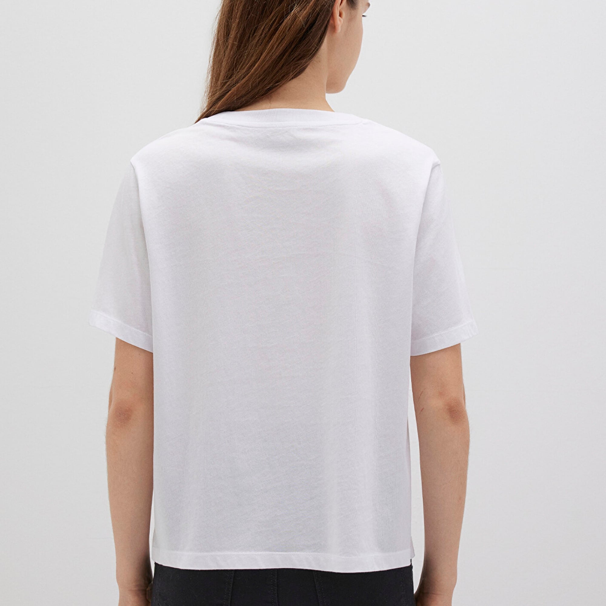 Mavi Kedi Baskılı İstanbul Tişört Regular Fit / Normal Kesim 1610225-620