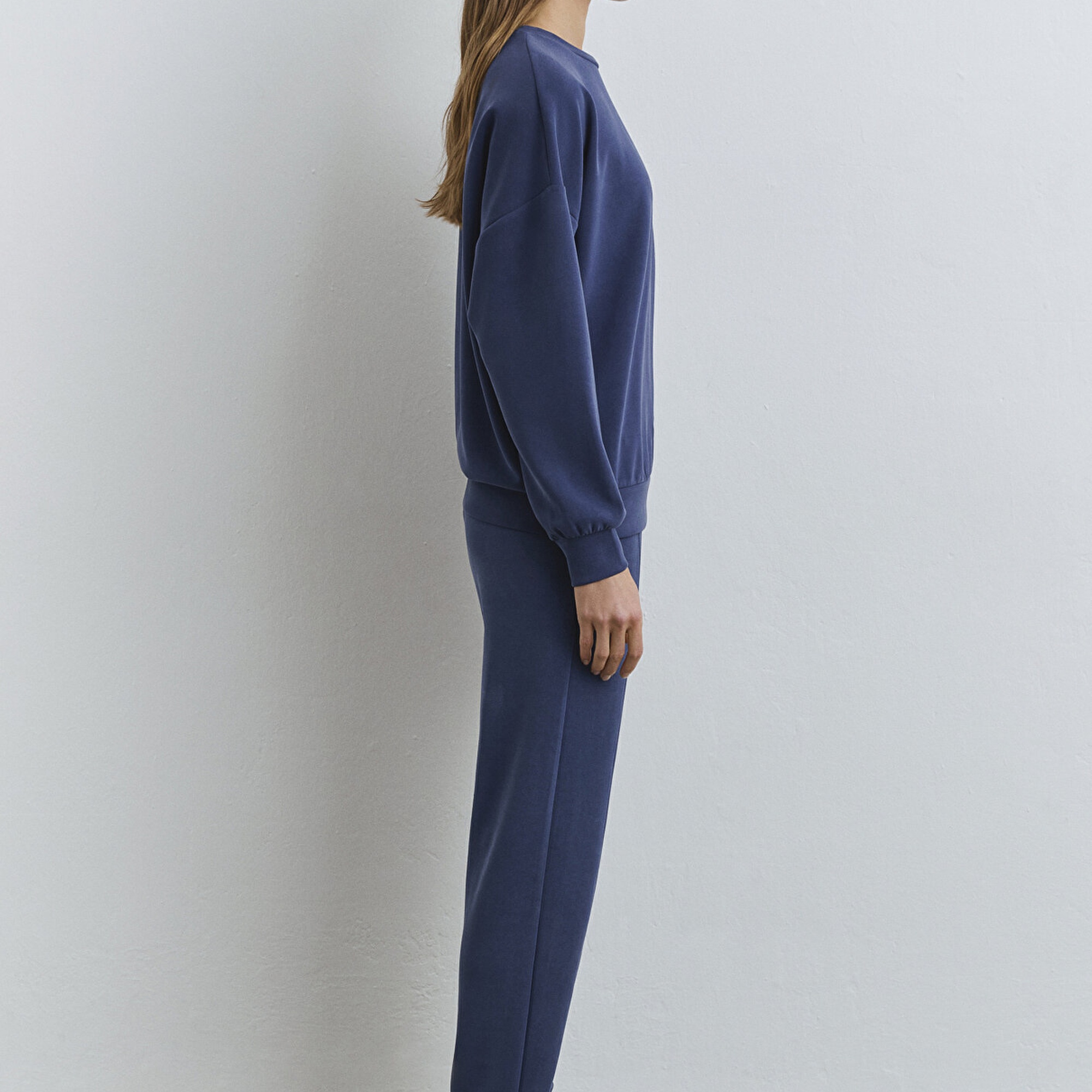 Mavi Lux Touch TENCEL TM Modal Lacivert Sweatshirt 168837-70491