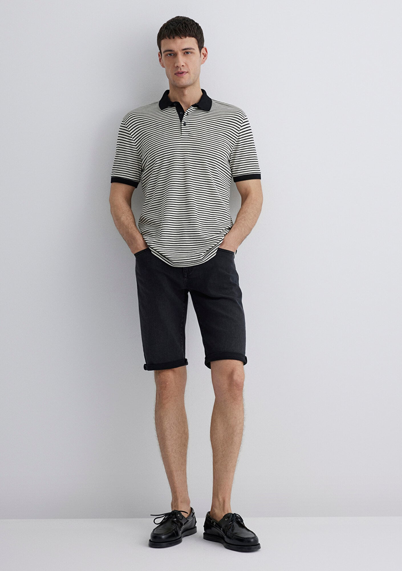  Mavi Nicholas Mavi Black Antrasit Jean Şort 0416081307