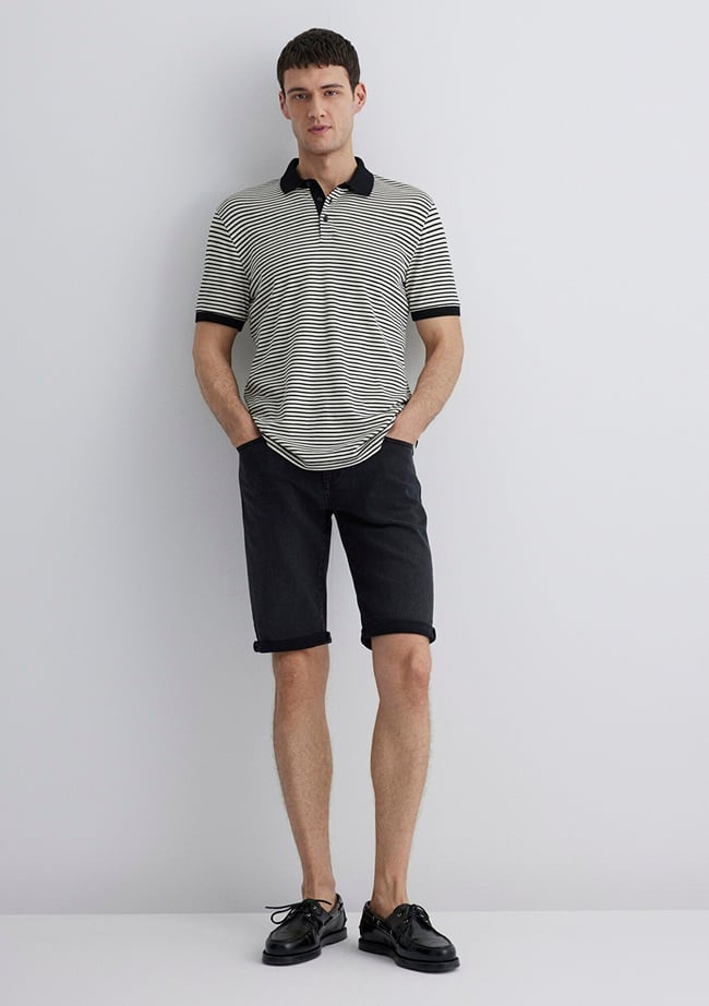  Mavi Nicholas Mavi Black Antrasit Jean Şort 0416081307