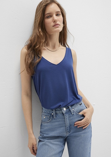  Mavi Lux Touch TENCEL TM Lacivert Modal Atlet Slim Fit / Dar Kesim 1610423-70491