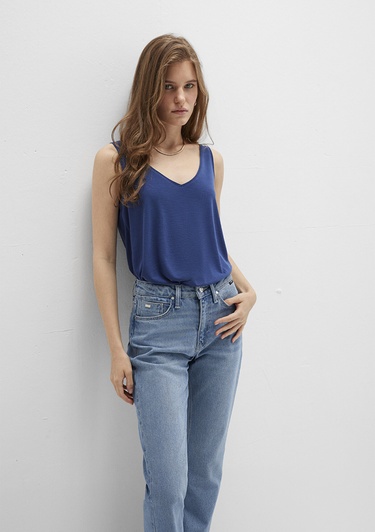  Mavi Lux Touch TENCEL TM Lacivert Modal Atlet Slim Fit / Dar Kesim 1610423-70491