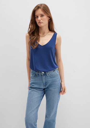  Mavi Lux Touch TENCEL TM Lacivert Modal Atlet Slim Fit / Dar Kesim 1610423-70491