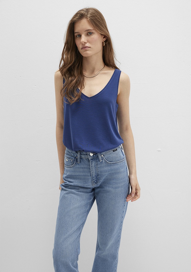  Mavi Lux Touch TENCEL TM Lacivert Modal Atlet Slim Fit / Dar Kesim 1610423-70491