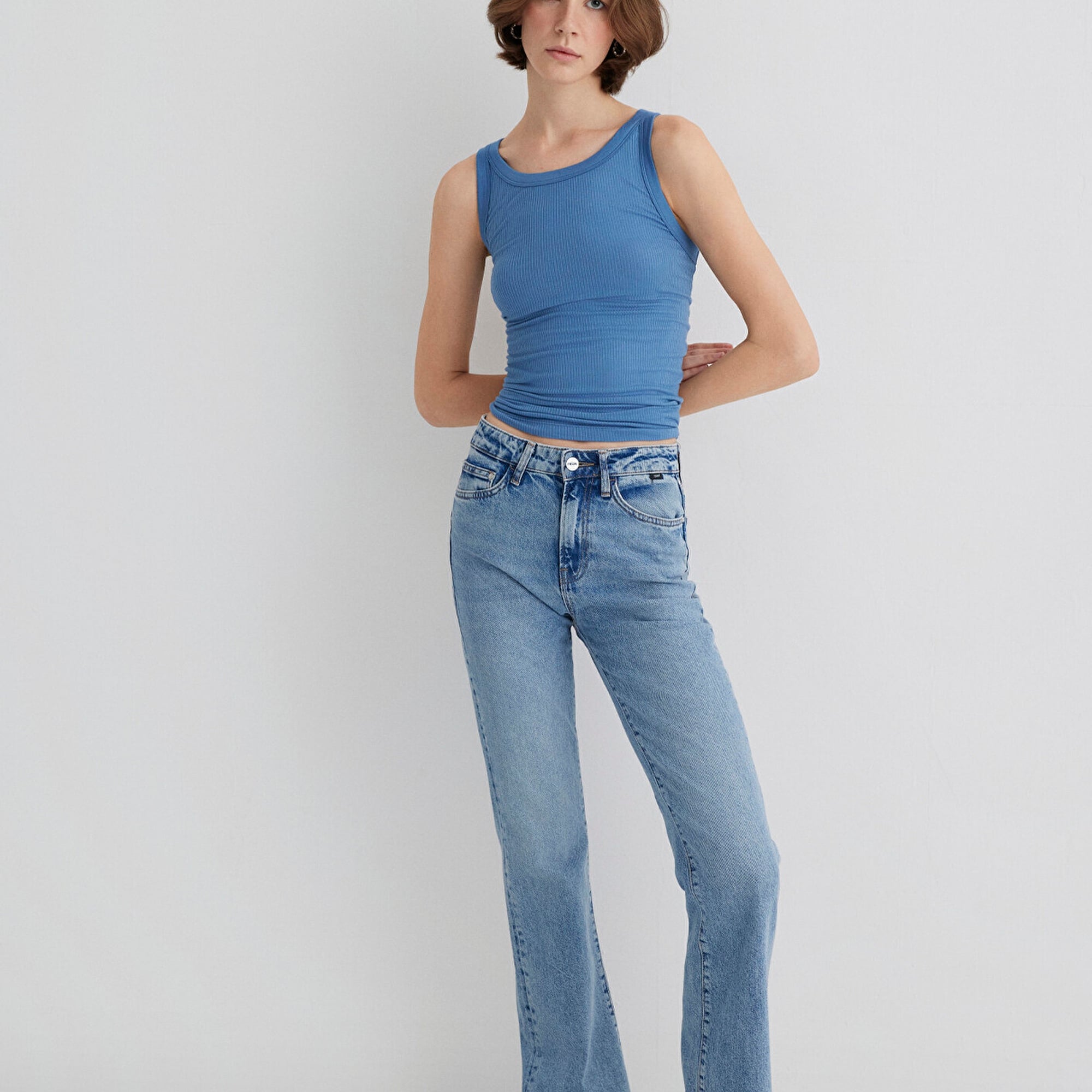 Mavi Miav 90lar İndigo Mavisi Jean Pantolon 1010299-83039