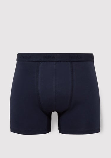  Mavi Lacivert Basic Boxer 092121-30761
